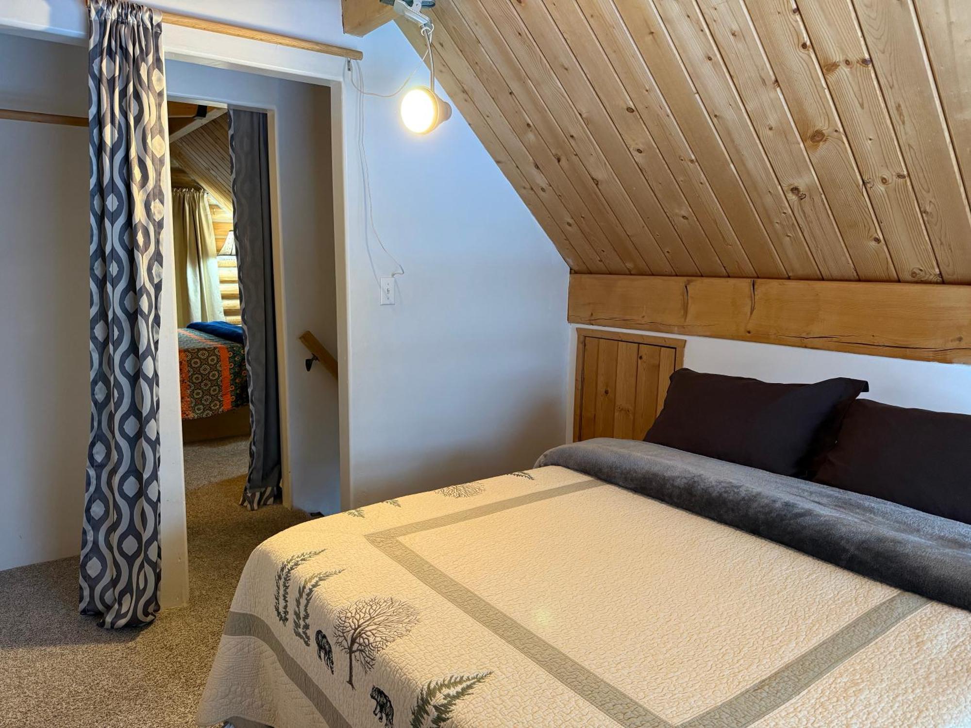 Talkeetna Log Cabin With Hot Tub Unit 1 ภายนอก รูปภาพ