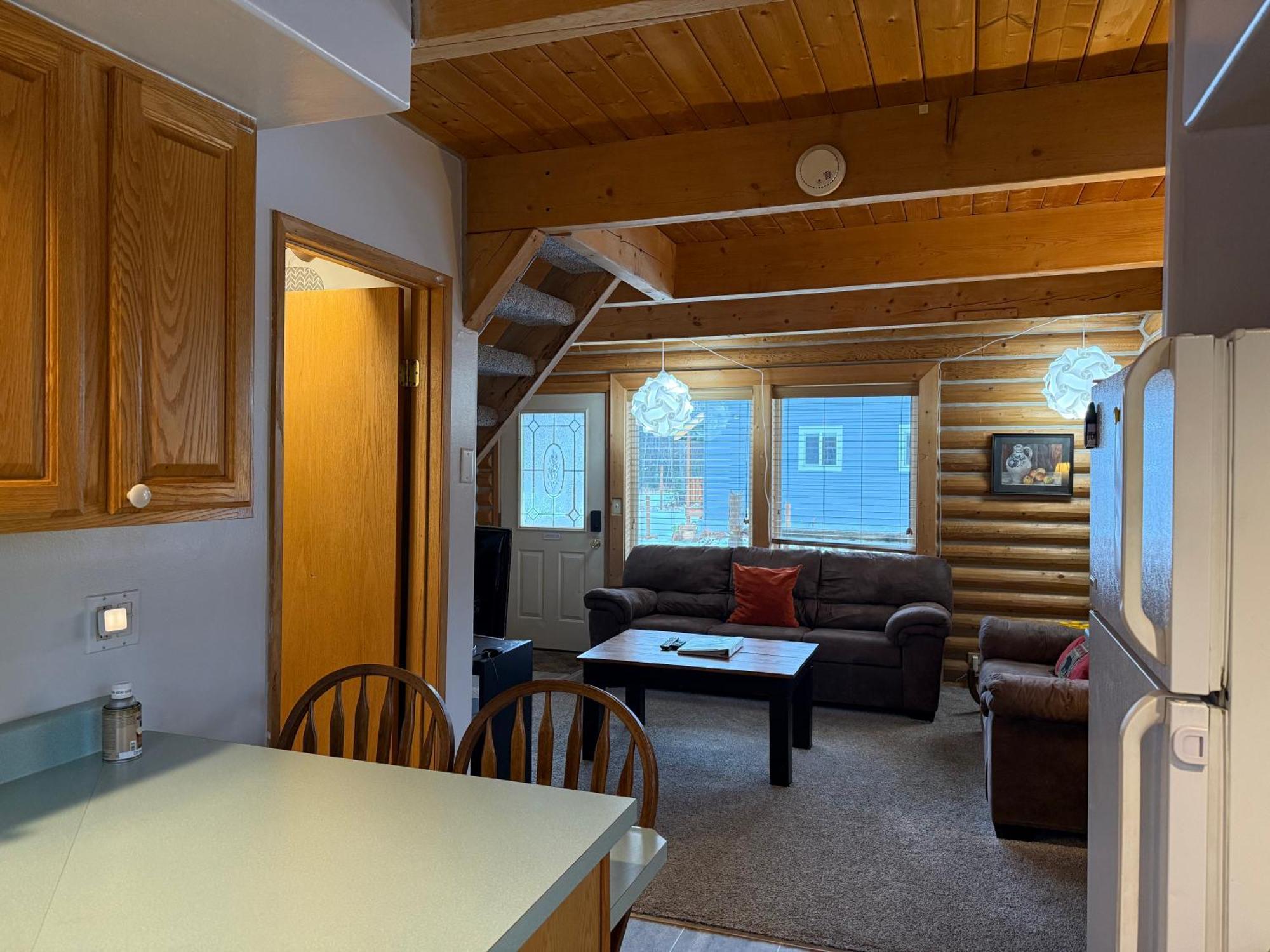 Talkeetna Log Cabin With Hot Tub Unit 1 ภายนอก รูปภาพ